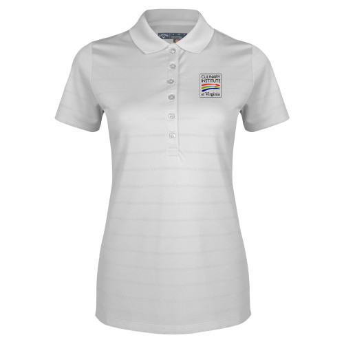  Callaway Womens White Opti Vent Polo - Culinary Institute of Virginia