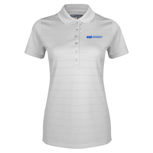  Callaway Womens White Opti Vent Polo - ECPI University Flat