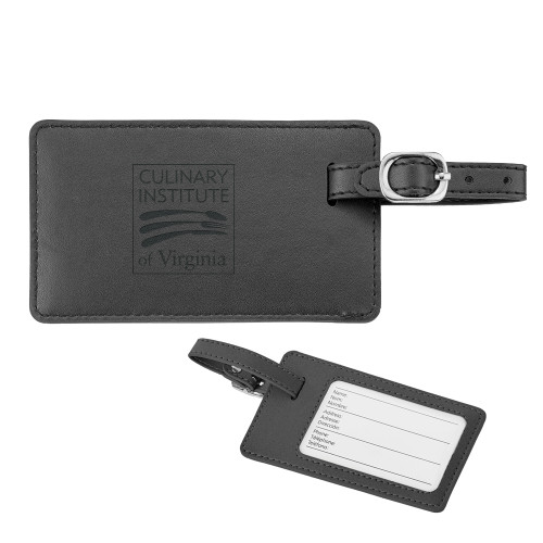  Neoskin Black Luggage Tag - Culinary Institute of Virginia  Engraved