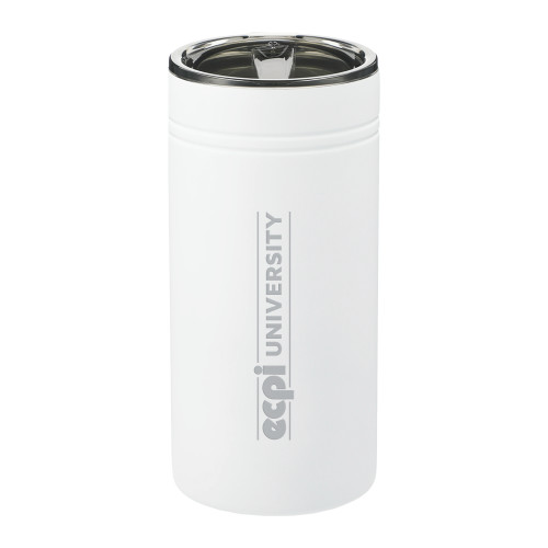  Sherpa Vacuum White Tumbler & Insulator 12oz - ECPI University Flat  Engraved