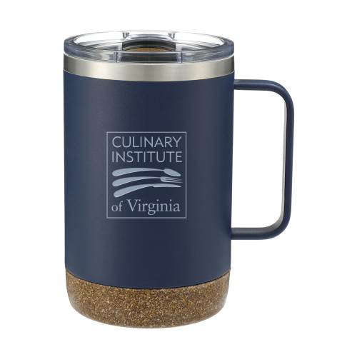  Valhalla Vacuum Insulated Camp Navy Mug 14oz - Culinary Institute of Virginia  Engraved