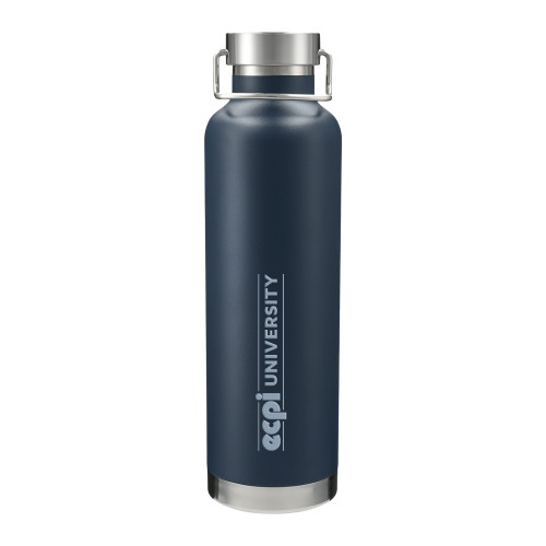  Thor Copper Vacuum Insulated Navy Bottle 32oz - ECPI University Flat  Engraved