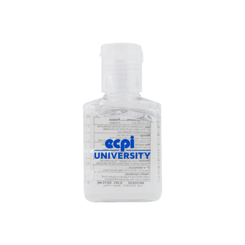  0.5 oz. Travel Hand Sanitizer - ECPI University Stacked