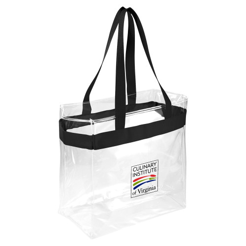  Game Day Clear Stadium Tote - Culinary Institute of Virginia