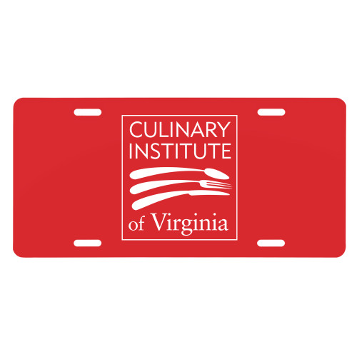  License Plate - Culinary Institute of Virginia