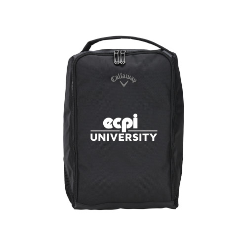  Callaway Clubhouse Black Golf Shoe Bag - ECPI University Stacked