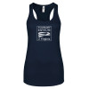 Thumbnail image for  Next Level Womens Navy Racerback Tank 