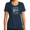 Thumbnail image for  Womens Navy Performance Tee