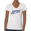 Thumbnail image for  Fall Rush Ladies White V Neck Tee