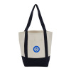 Thumbnail image for  Mini Black Recycled 8oz Cotton Canvas Tote