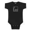 Thumbnail image for  Black Infant Onesie