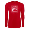 Thumbnail image for  Under Armour Red Long Sleeve Tech Tee