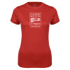 Thumbnail image for  Womens Red Performance Tee