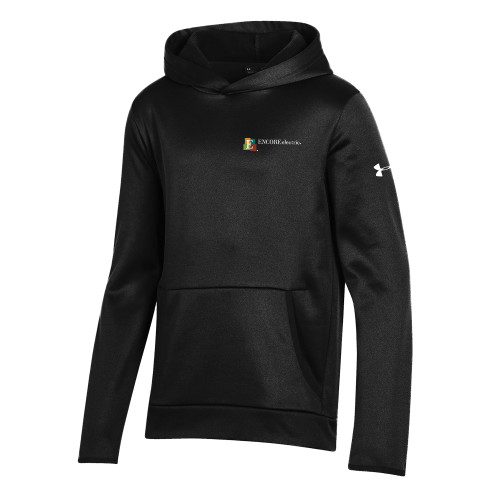  Under Armour Youth Black Fleece Hoodie - Encore Electric