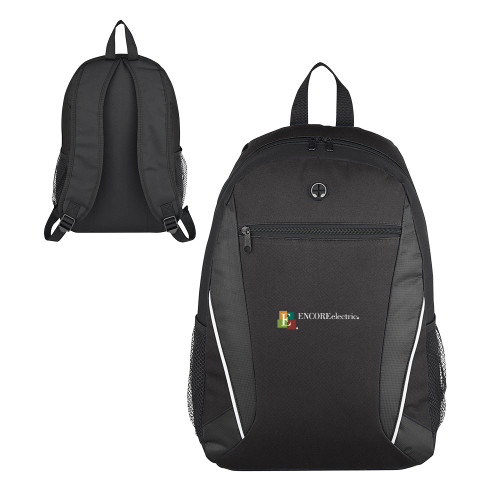  Homerun Black Computer Backpack - Encore Electric