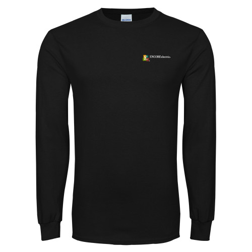  Black Long Sleeve T Shirt - Encore Electric