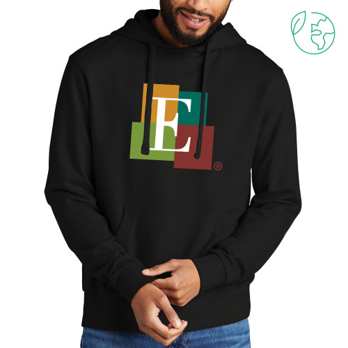  Allmade Black Organic French Terry Pullover Hoodie - Icon