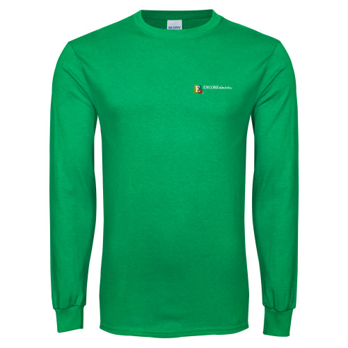  Kelly Green Long Sleeve T Shirt - Encore Electric