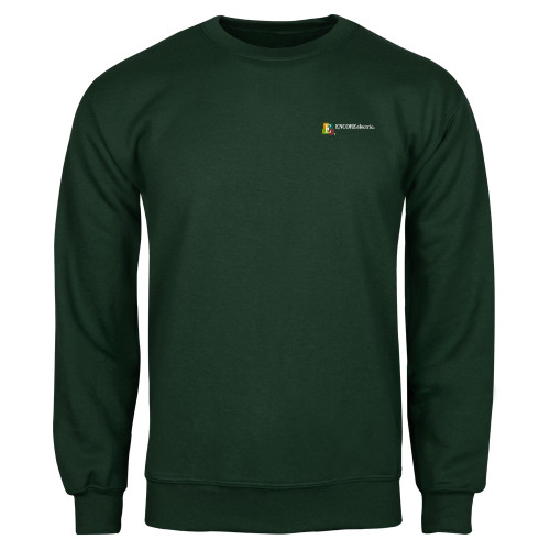  Dark Green Fleece Crew - Encore Electric