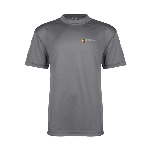  Youth Performance Grey Concrete Tee - Encore Electric