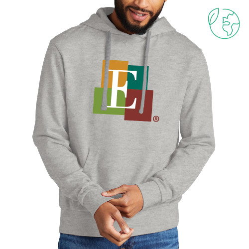 Allmade Light Grey Organic French Terry Pullover Hoodie - Icon