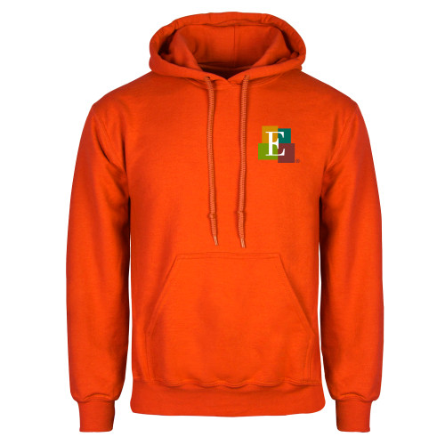  Orange Fleece Hoodie - Icon