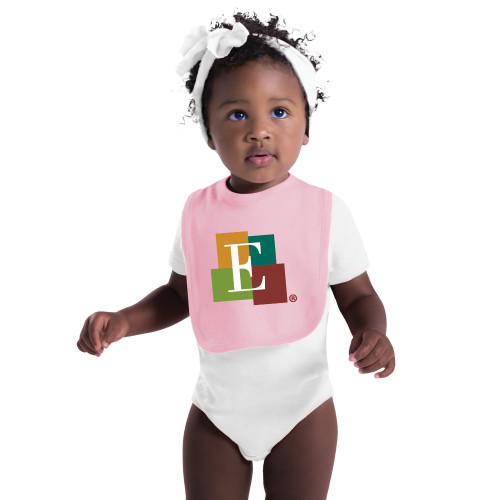  Light Pink Baby Bib - Icon