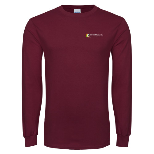 Main Image for  Maroon Long Sleeve T-Shirt