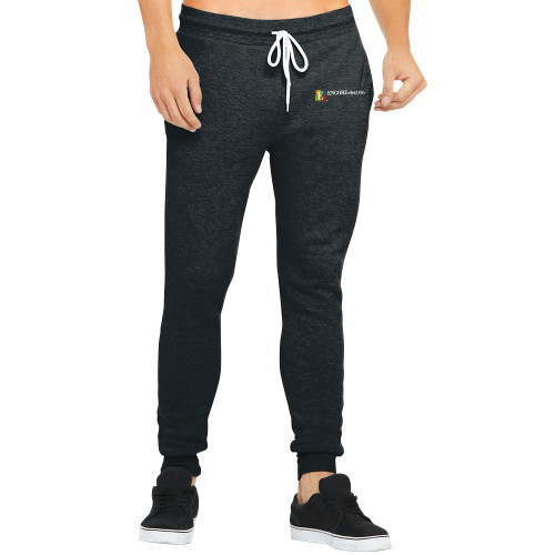  Bella Canvas Charcoal Heather Joggers - Encore Electric