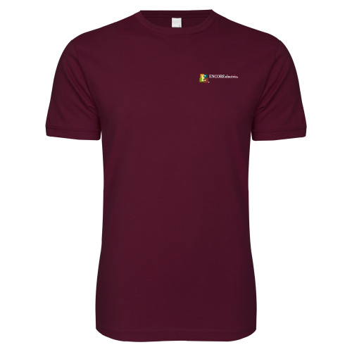 Main Image for  Next Level Maroon SoftStyle T Shirt