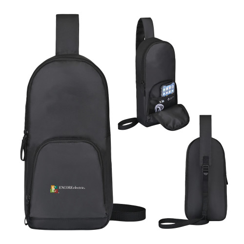  Repeat Lite Black Recycled Poly Sling - Encore Electric