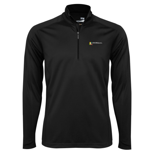  Syntrel Black Interlock 1/4 Zip - Encore Electric