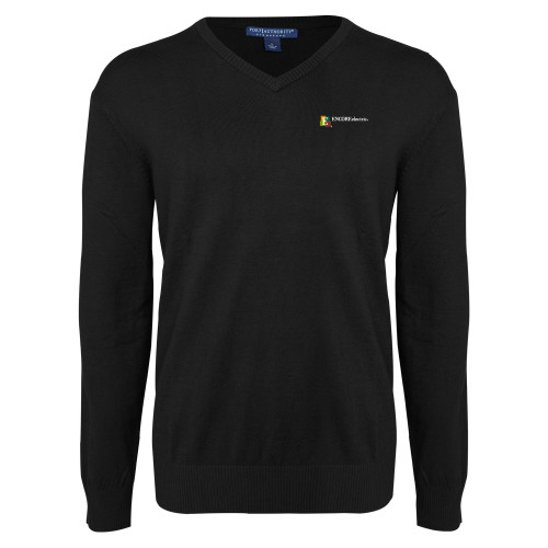  Black VNeck Sweater - Encore Electric