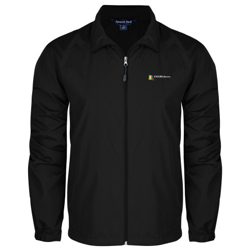  Black Full Zip Wind Jacket - Encore Electric
