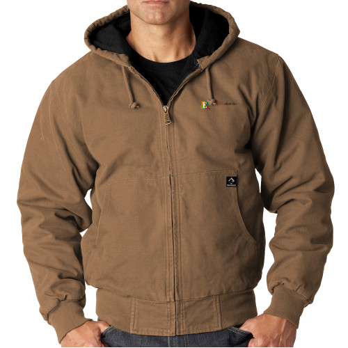  DRI DUCK Field Khaki Cheyenne Hooded Jacket - Encore Electric