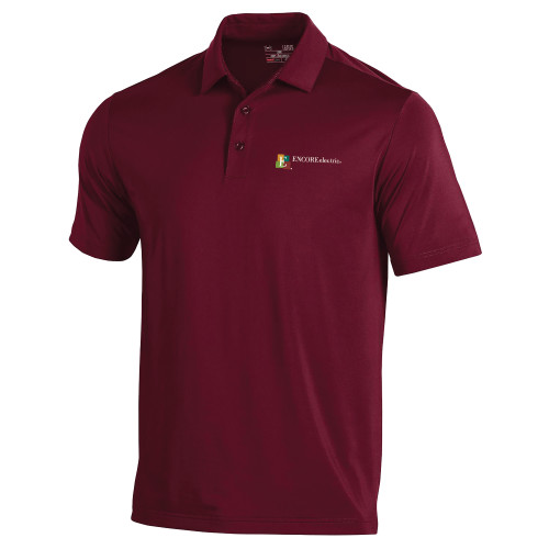 Main Image for  Under Armour Maroon Performance Polo