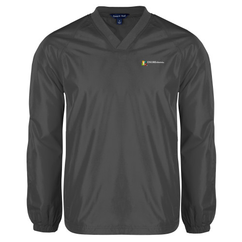 Main Image for  Charcoal V Neck Raglan Windshirt