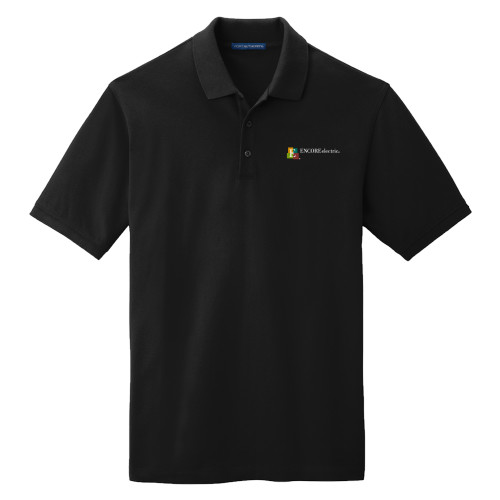  All Cotton Black Polo