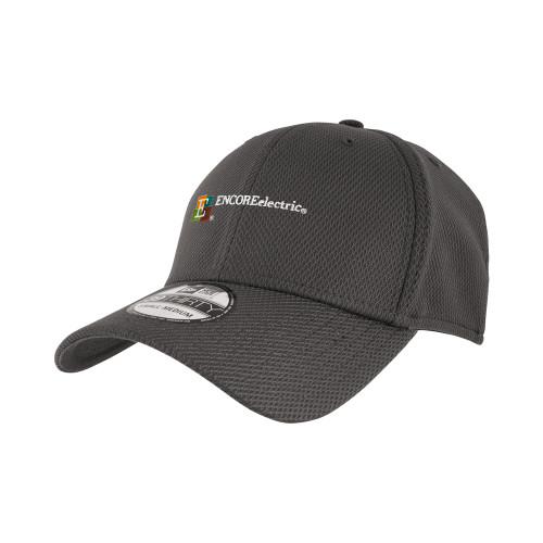  New Era Charcoal Diamond Era 39Thirty Stretch Fit Hat - Encore Electric