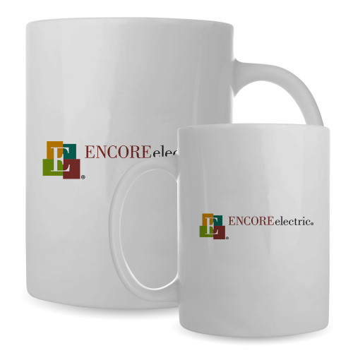  Full Color White Mug 15oz - Encore Electric