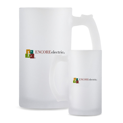  Full Color Decorative Frosted Glass Mug 16oz - Encore Electric