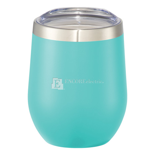 Corzo Vacuum Insulated Mint Cup 12oz - Encore Electric Engraved