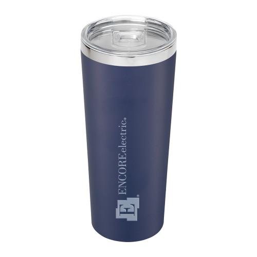  Thor Vacuum Insulated Navy Tumbler 22oz - Encore Electric Engraved