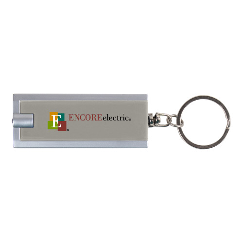  Turbo Silver Flashlight Key Holder - Encore Electric