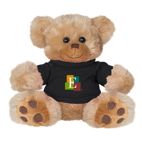  Plush Big Paw 8 1/2 inch Brown Bear w/Black Shirt - Icon