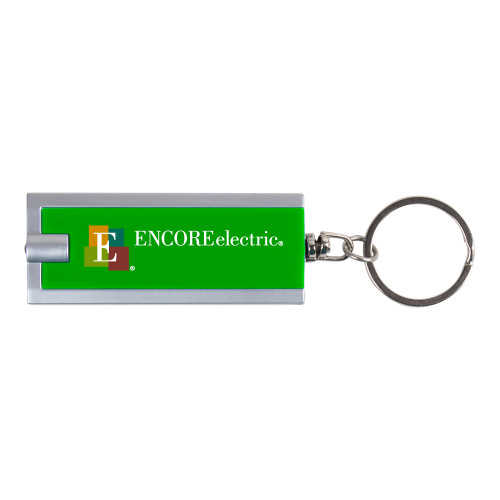  Turbo Kelly Green Flashlight Key Holder - Encore Electric