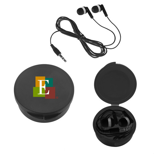  Ear Buds in Black Case - Icon