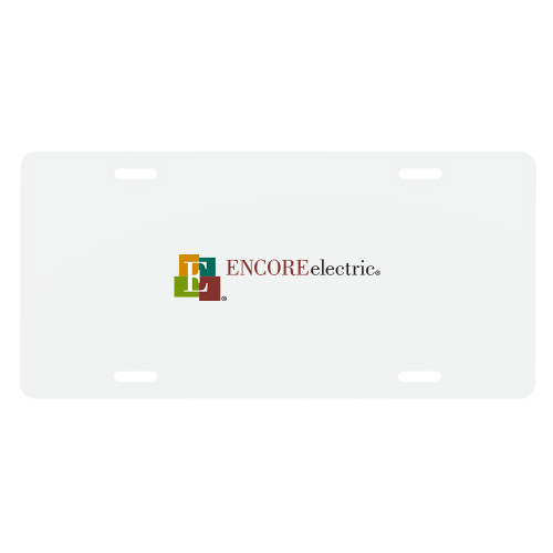  License Plate - Encore Electric