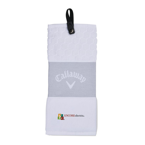  Callaway White Trifold Towel - Encore Electric