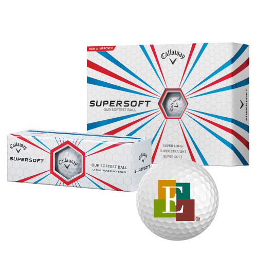  Callaway Supersoft Golf Balls 12/pkg - Icon